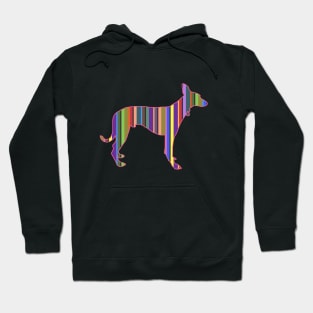 Fred - The Stripy Lurcher Hoodie